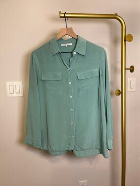 Gerard Darel 100% Silk Shirt